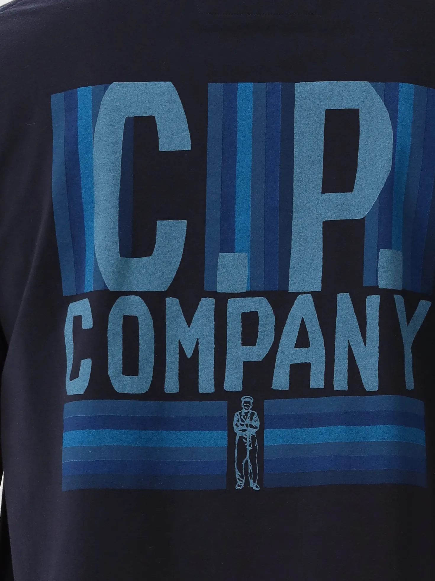CP Company T-Shirt Blauw British Sailor T-Shirt