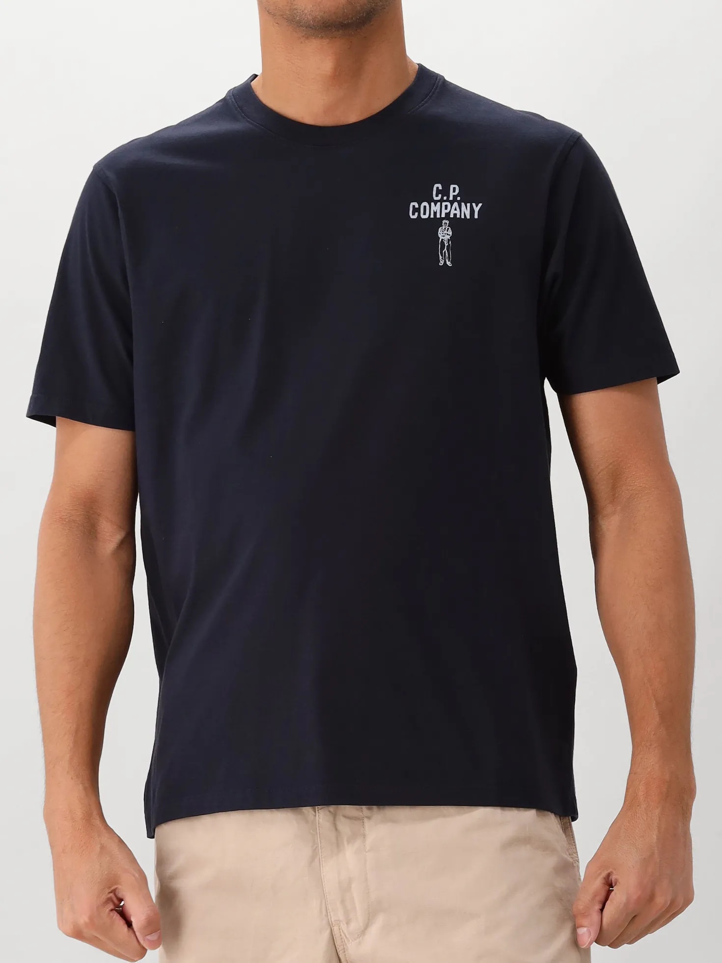 CP Company T-Shirt Blauw British Sailor T-Shirt