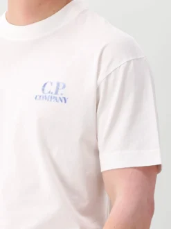 CP Company T-Shirt Wit Comfort Logo