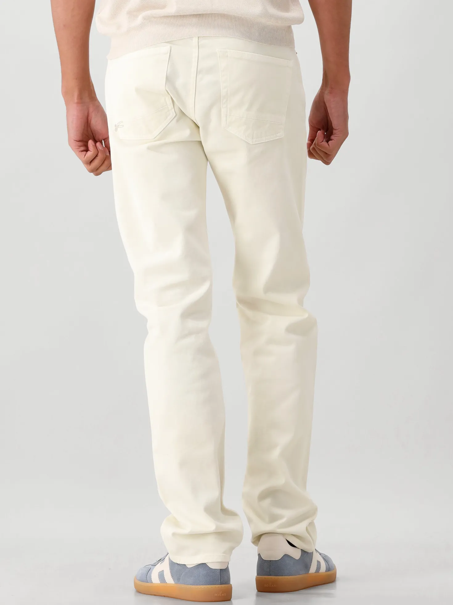 Denham Broek Beige Ridge C