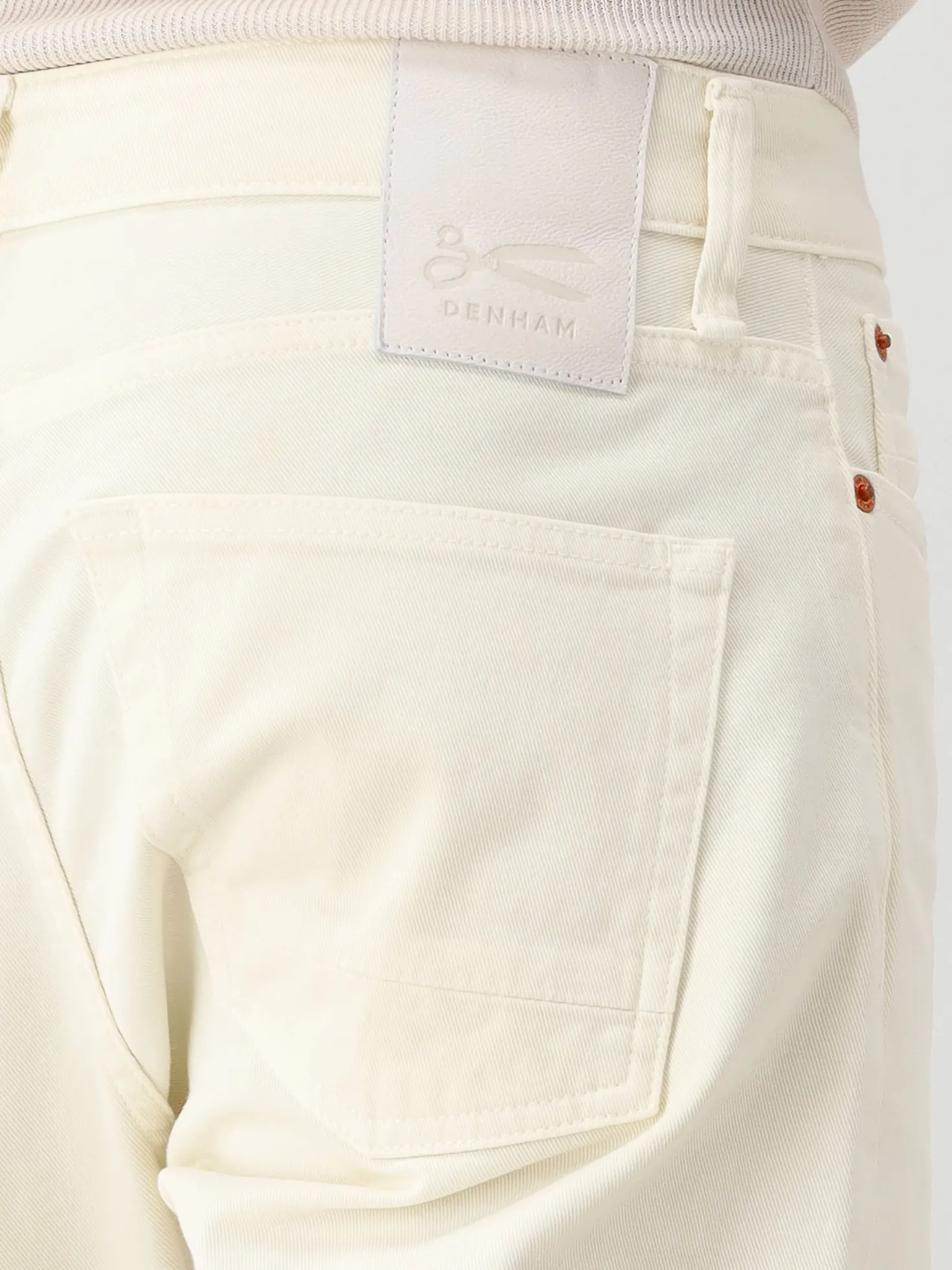 Denham Broek Beige Ridge C