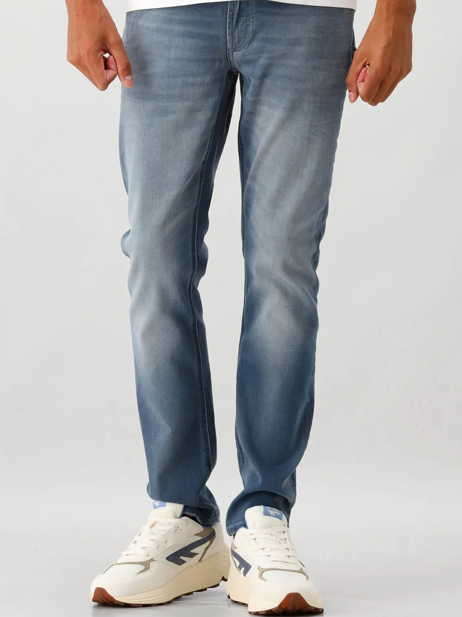 Denham Jeans Blauw Razor FM Newel