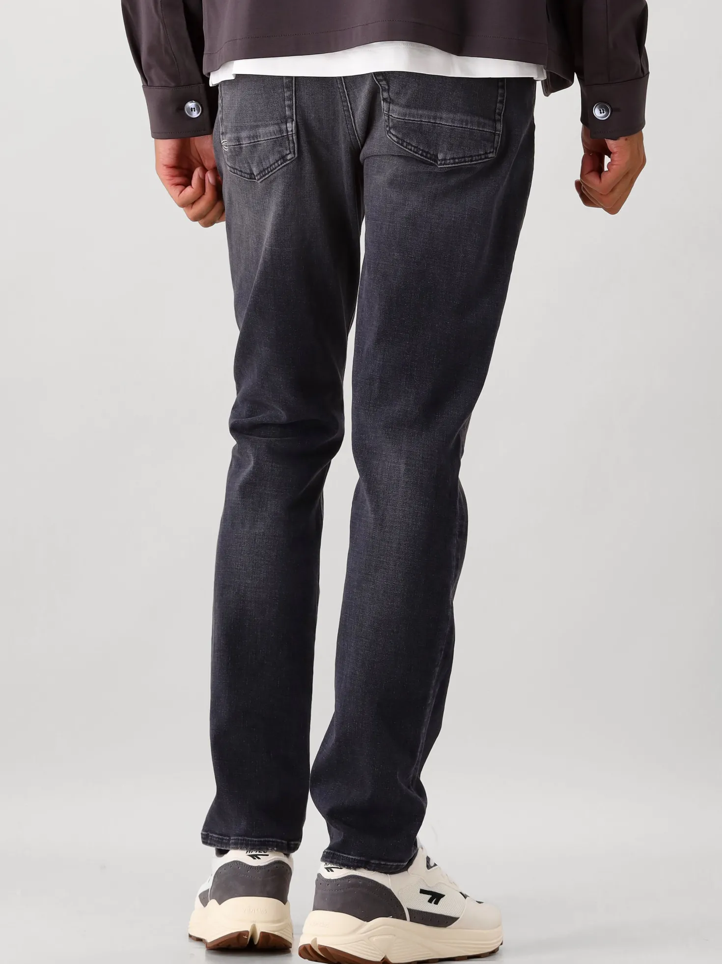 Denham Jeans Grijs/Zwart Razor LHGC
