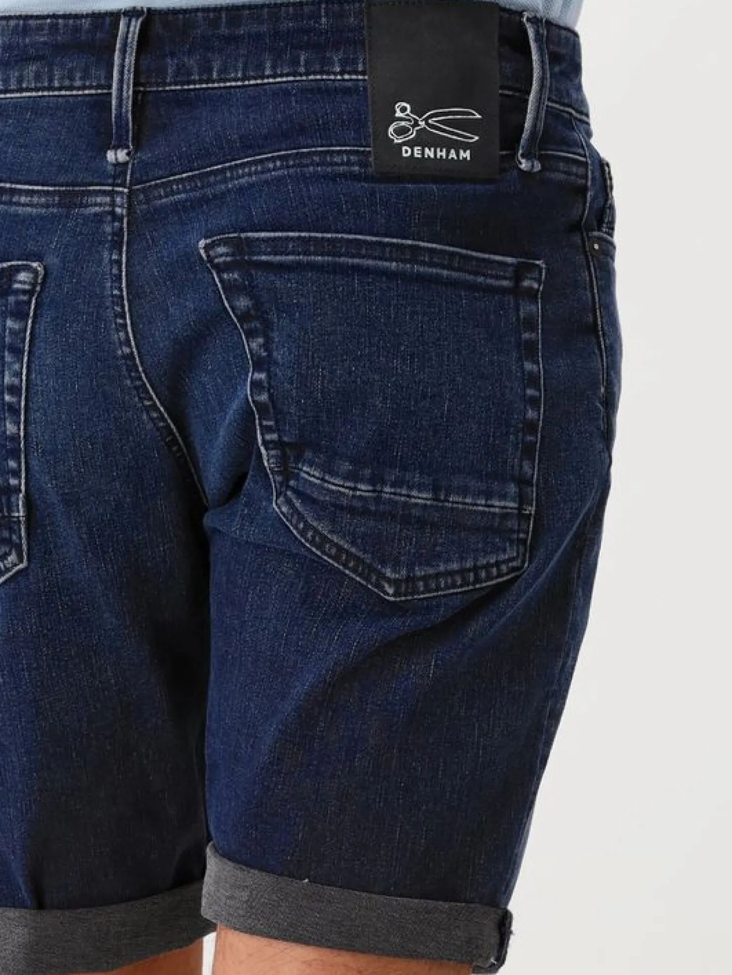 Denham Korte Broek Blauw Razor Short FMDB