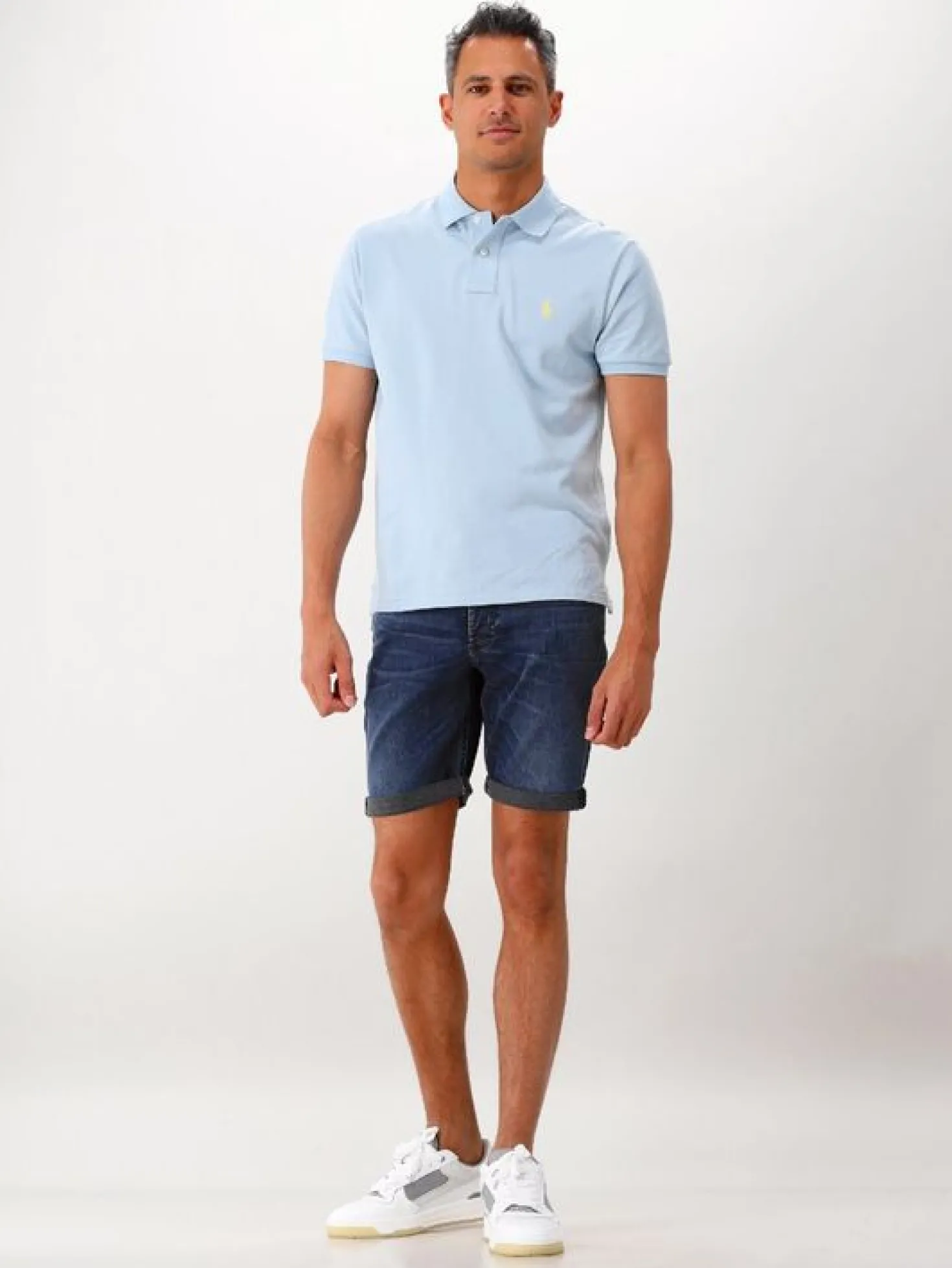 Denham Korte Broek Blauw Razor Short FMDB