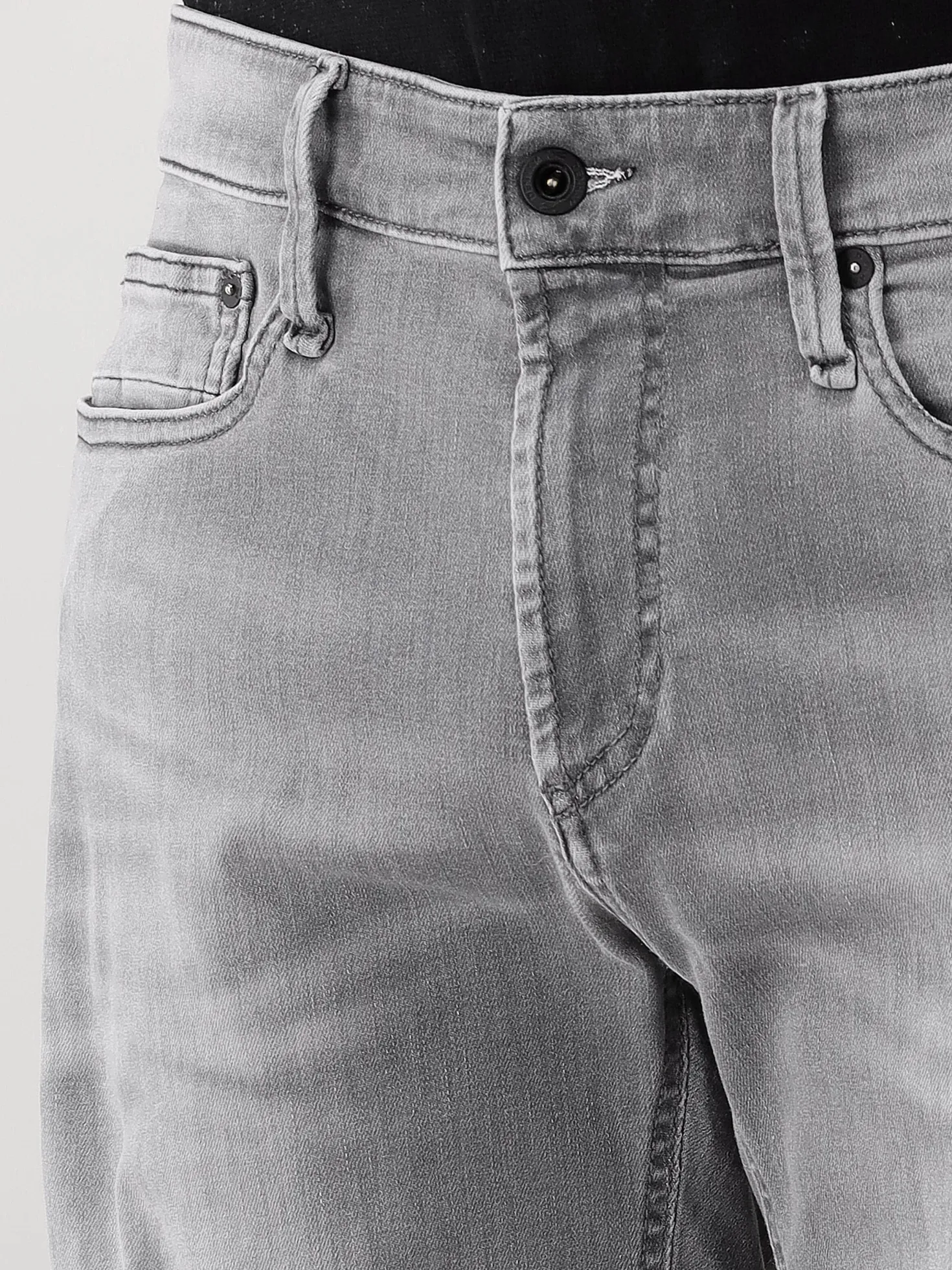 Denham Korte Broek Grijs Razor Short WLGFM+