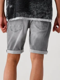 Denham Korte Broek Grijs Razor Short WLGFM+