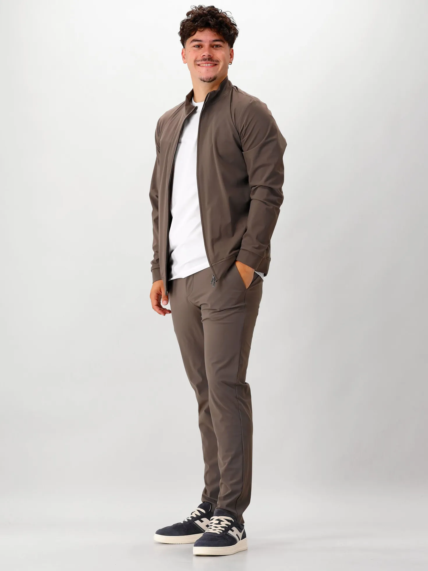 Ferilli Broek Bruin Classic Pant Rev