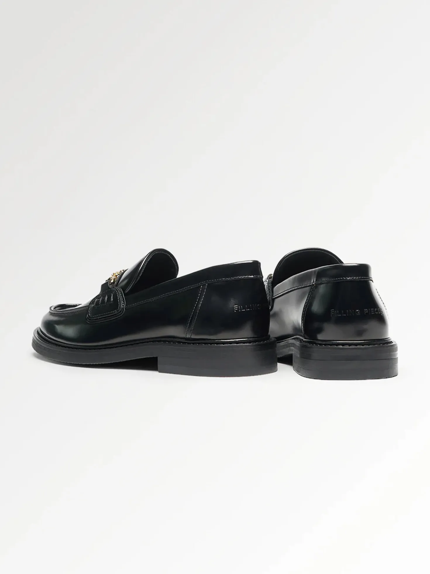 Filling Pieces Loafer Zwart Polido