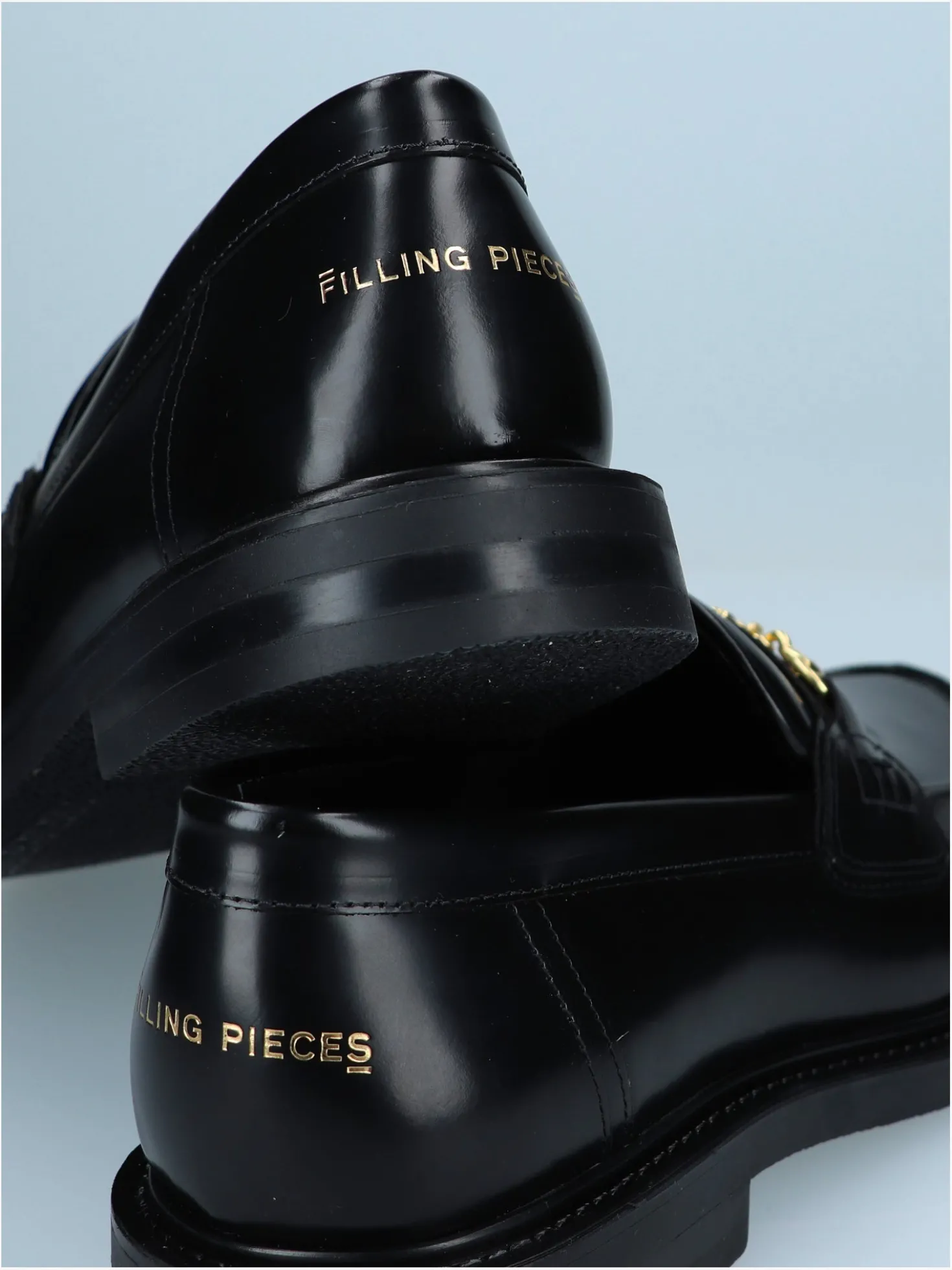 Filling Pieces Loafer Zwart Polido