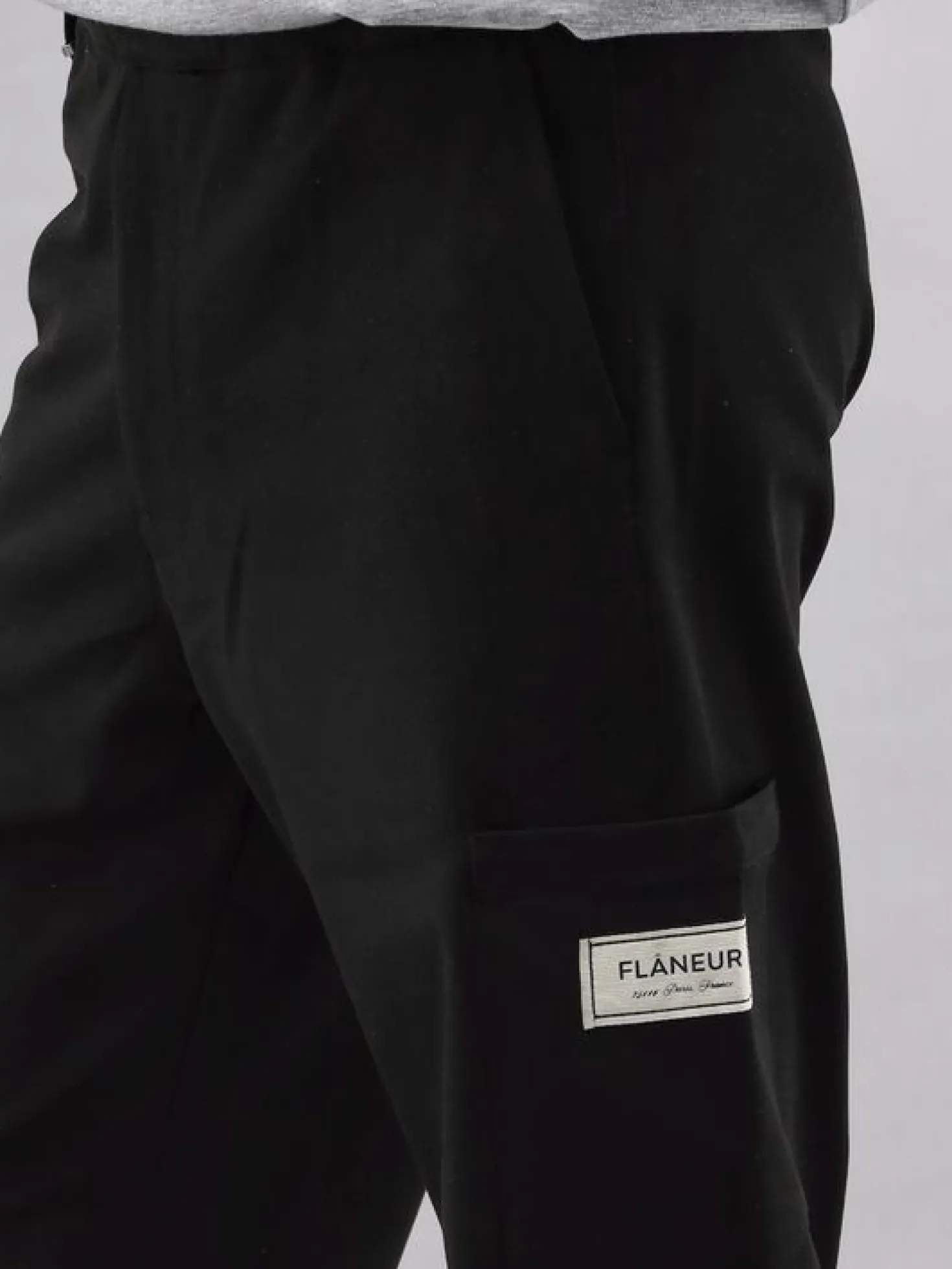 Flâneur Broek Zwart Atelier Tailored Trousers