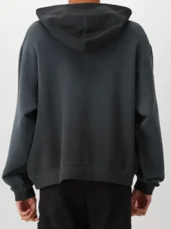 Flâneur Hoodie Zwart Listening