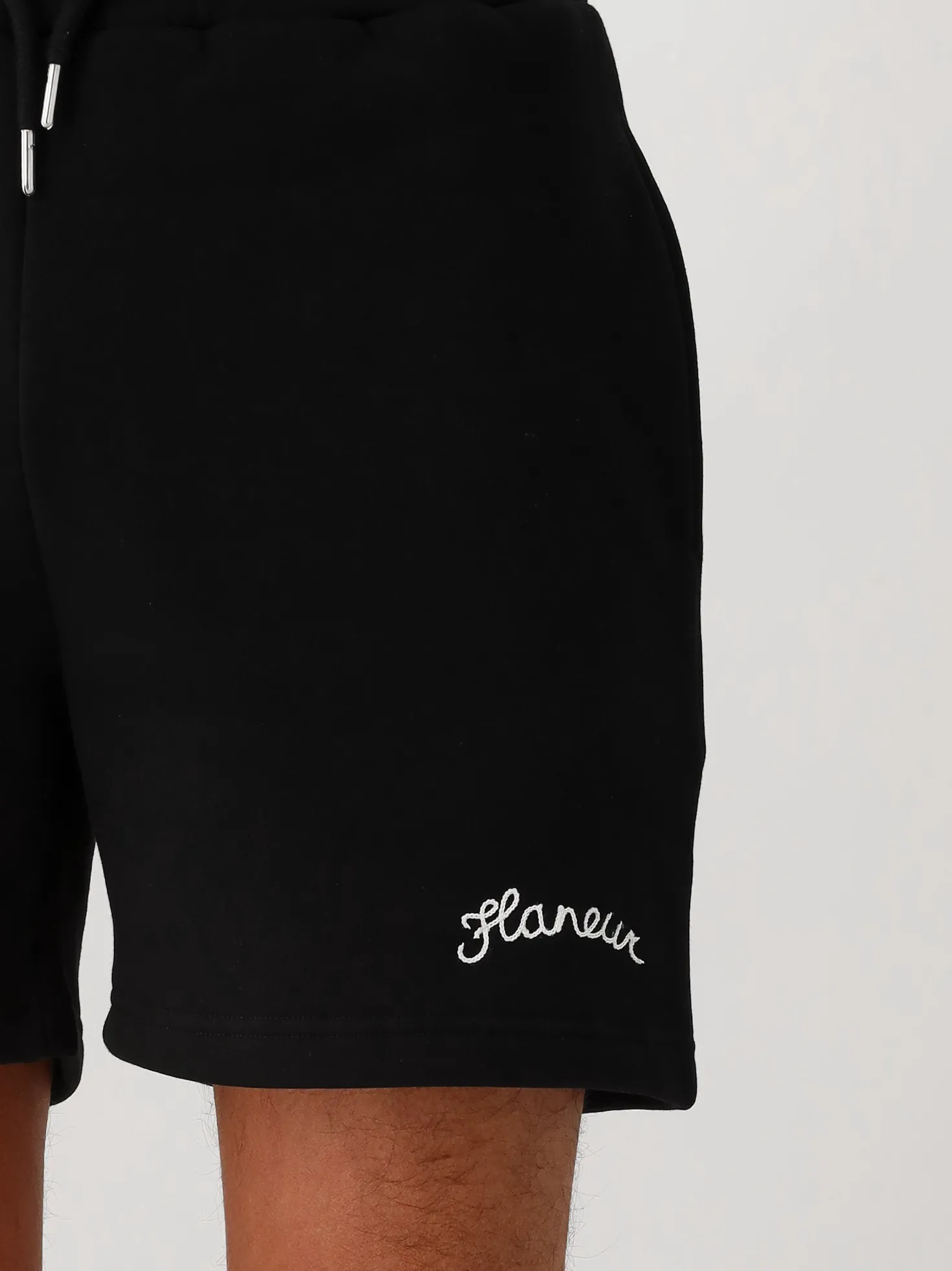 Flâneur Korte Broek Zwart Signature