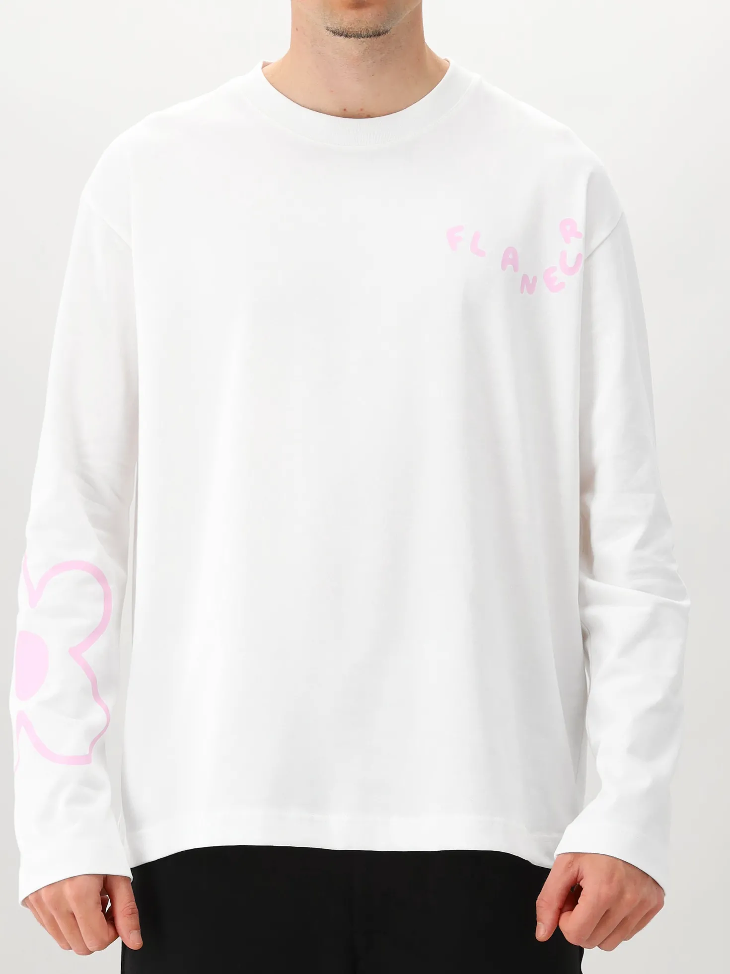 Flâneur Longsleeve Wit Blossom