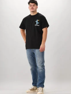 Flâneur T-shirt Zwart Festival Map