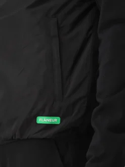 Flâneur Vest Zwart Badge Technical