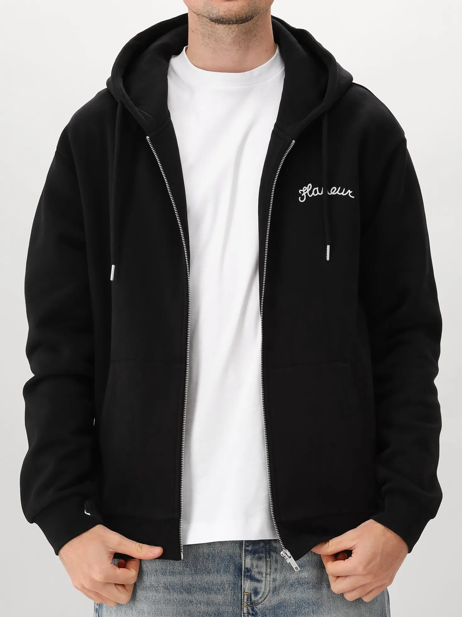 Flâneur Vest Zwart Signature