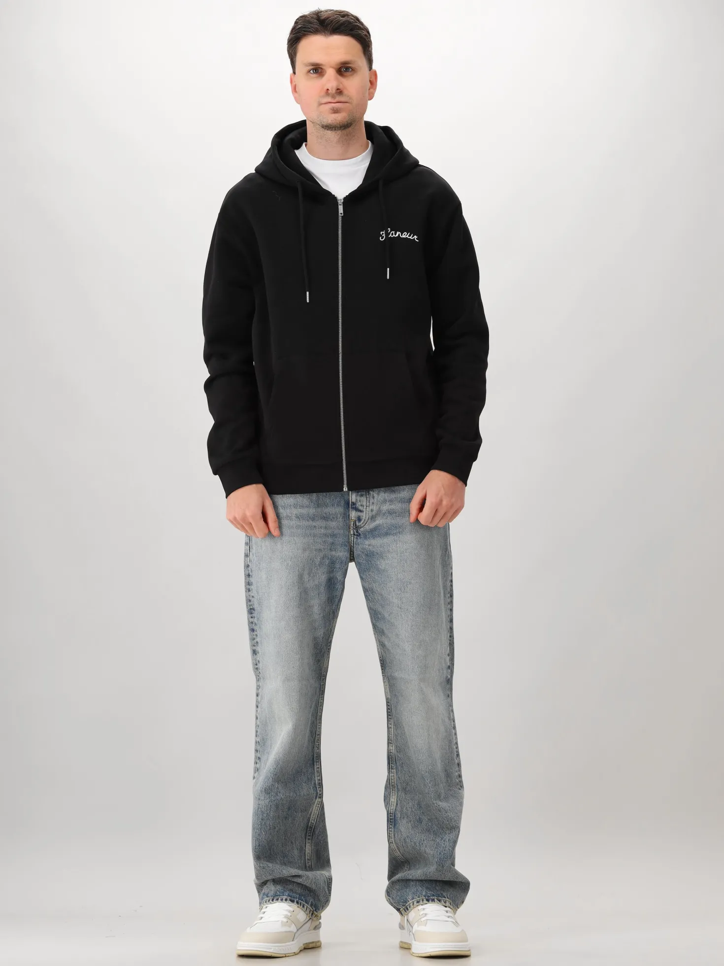 Flâneur Vest Zwart Signature