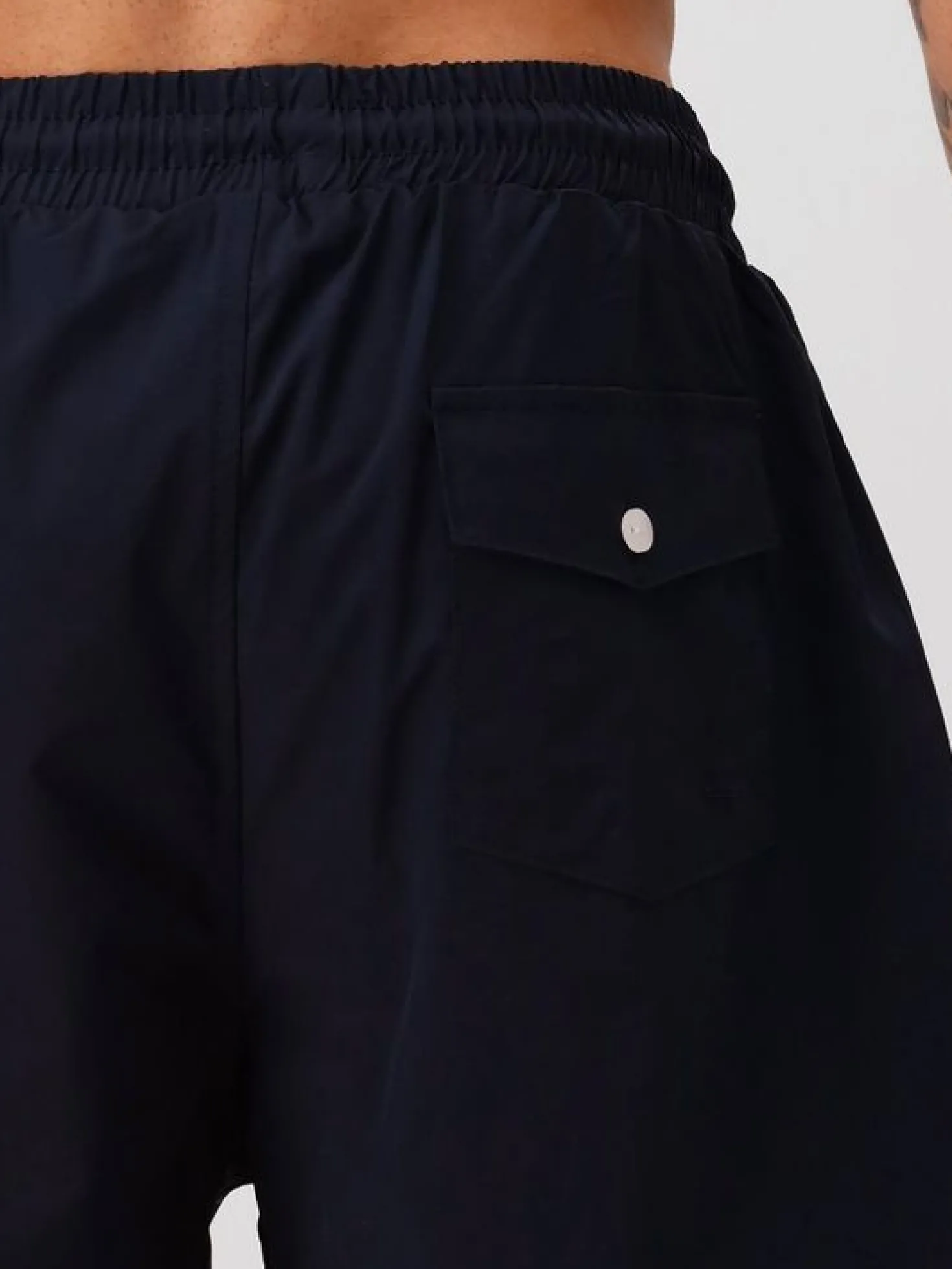 Flâneur Zwembroek Blauw Essential Logo
