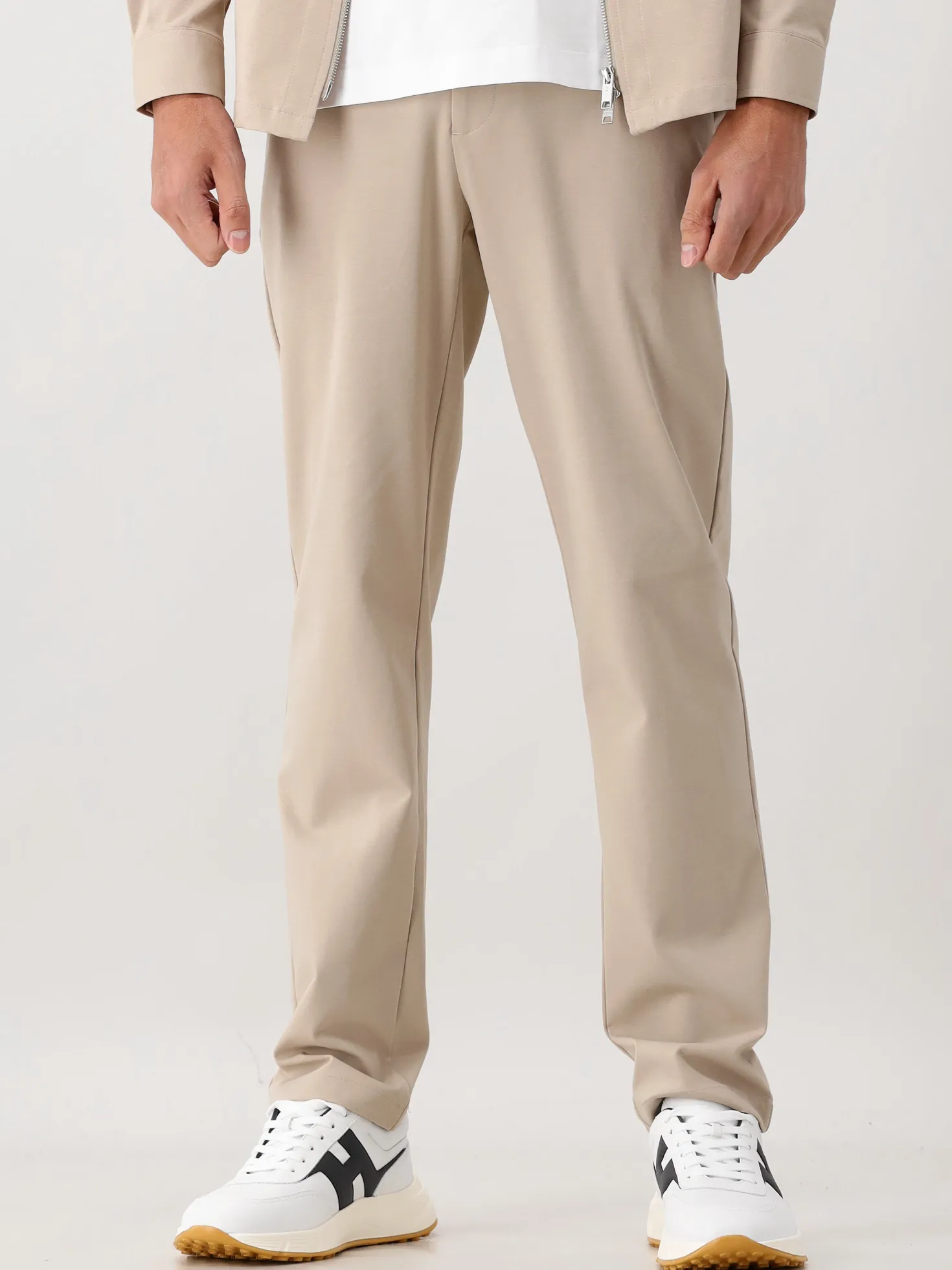 Genti Pantalon Beige Tribeca