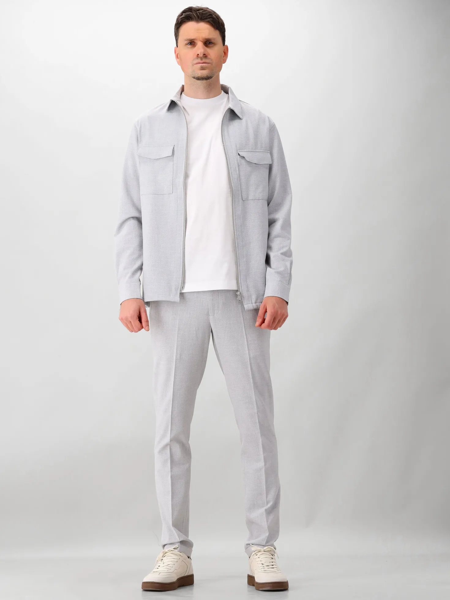 Genti Pantalon Grijs New Grado