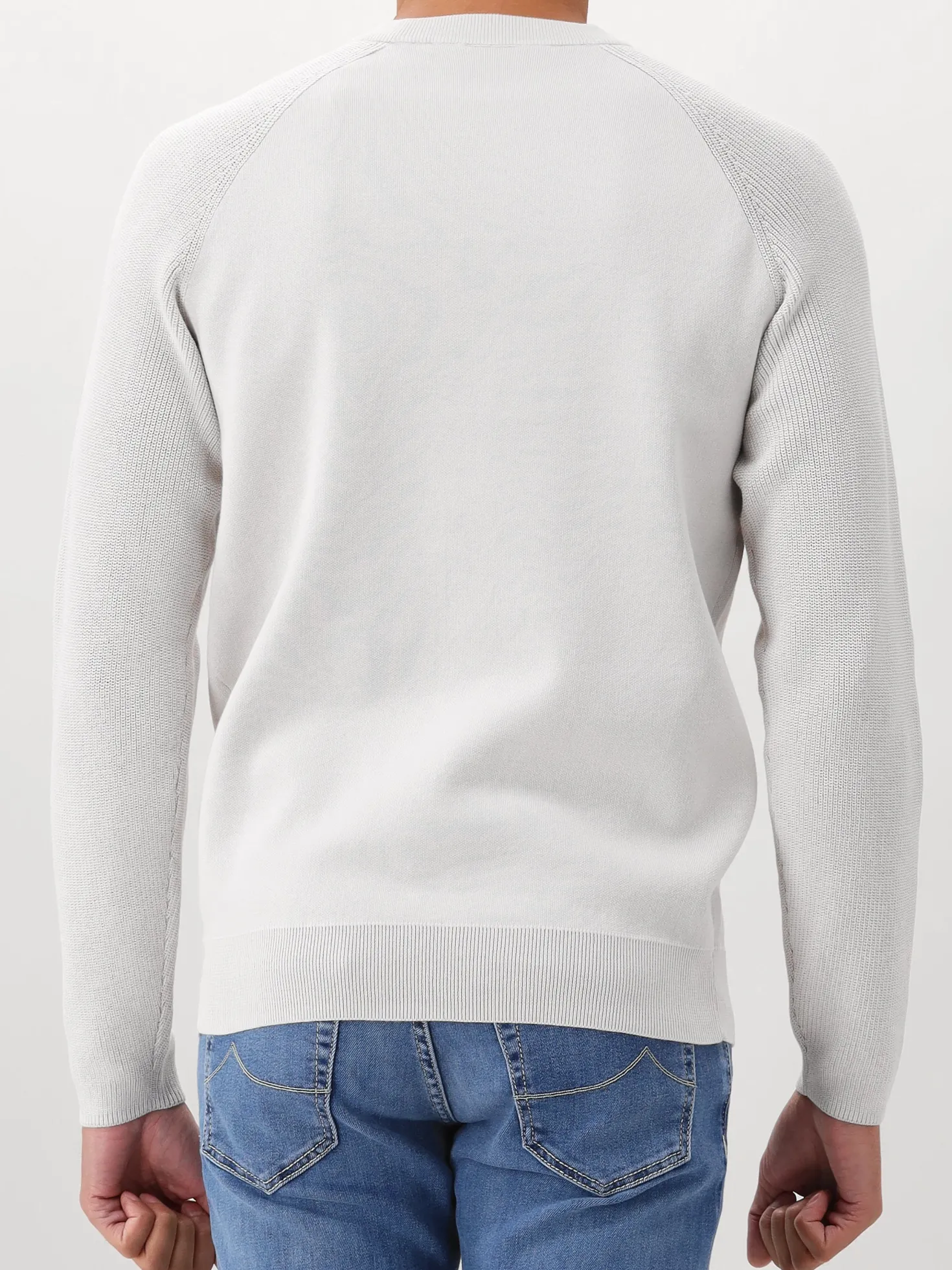 Genti Trui Beige Round Neck LS