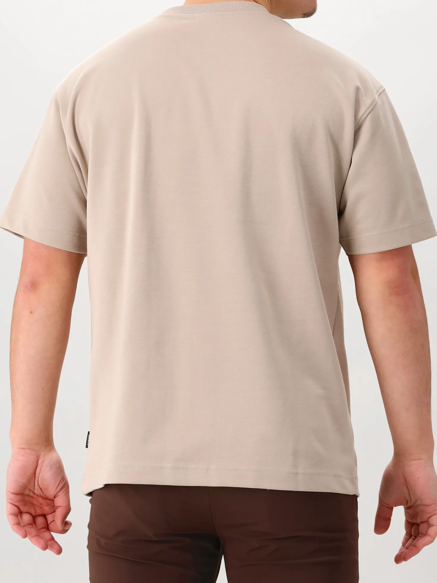 Genti T-shirt Beige Oversized Fit