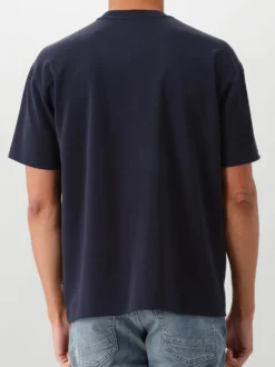Genti T-shirt Blauw SS