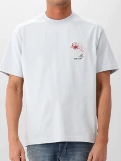 Genti T-shirt Blauw SS