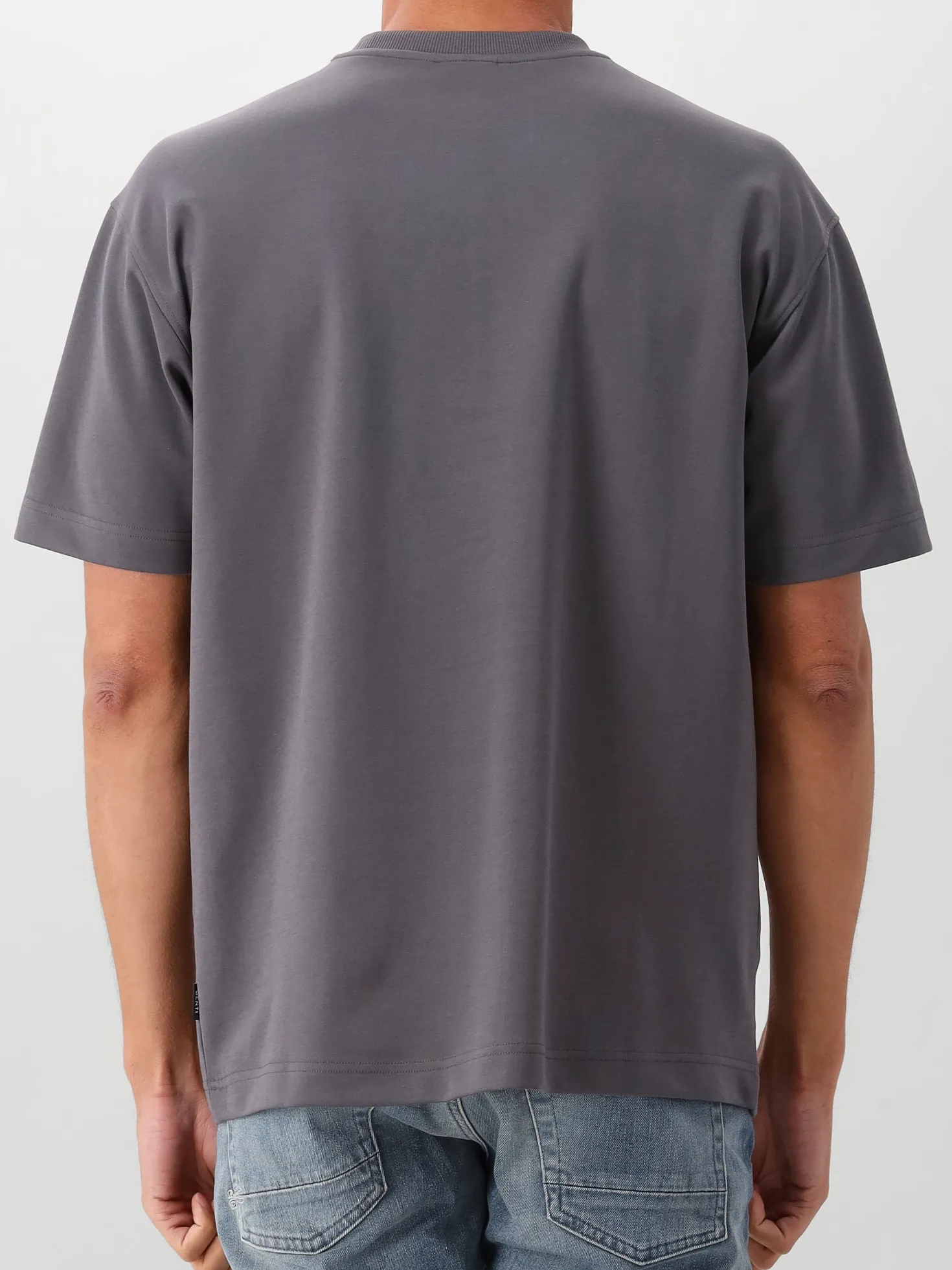 Genti T-shirt Grijs SS