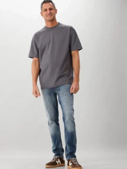 Genti T-shirt Grijs SS
