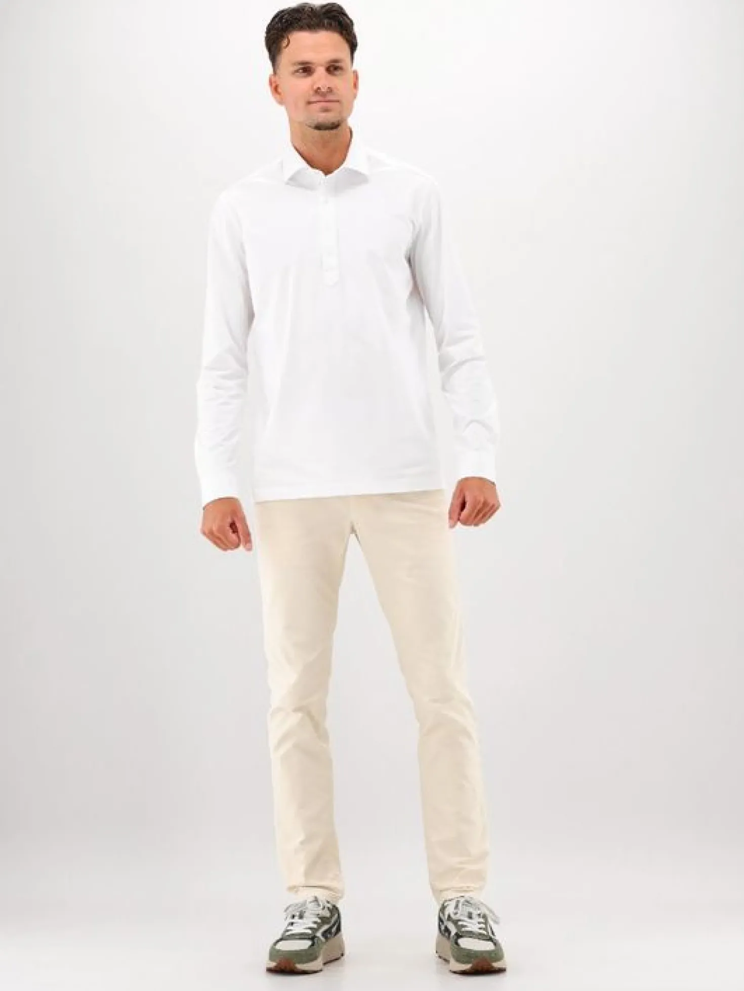 Genti T-Shirt Wit Richmond Fashion Fit