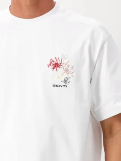 Genti T-shirt Wit SS