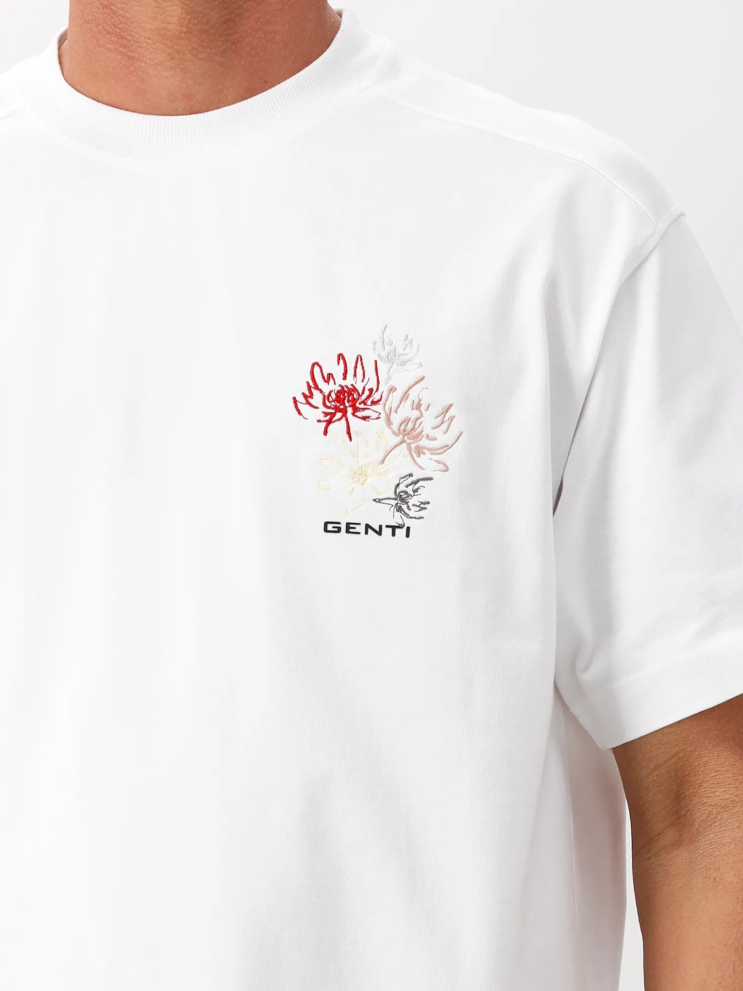 Genti T-shirt Wit SS