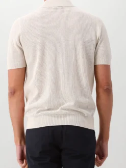 Gran Sasso Gebreide Polo Beige