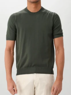 Gran Sasso Gebreid T-shirt Groen