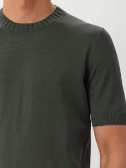 Gran Sasso Gebreid T-shirt Groen
