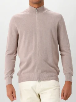 Gran Sasso Gebreid Vest Bruin