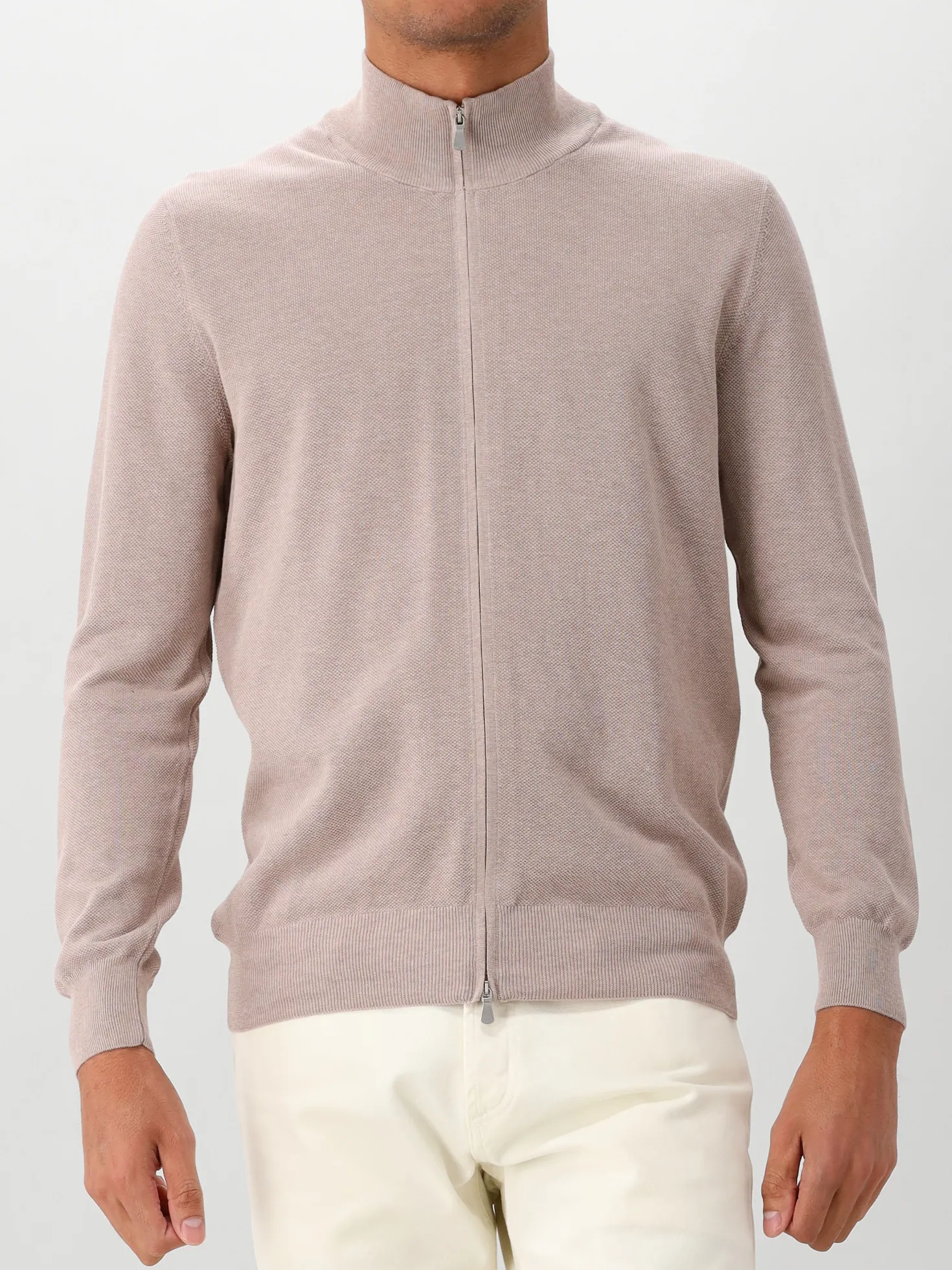 Gran Sasso Gebreid Vest Bruin