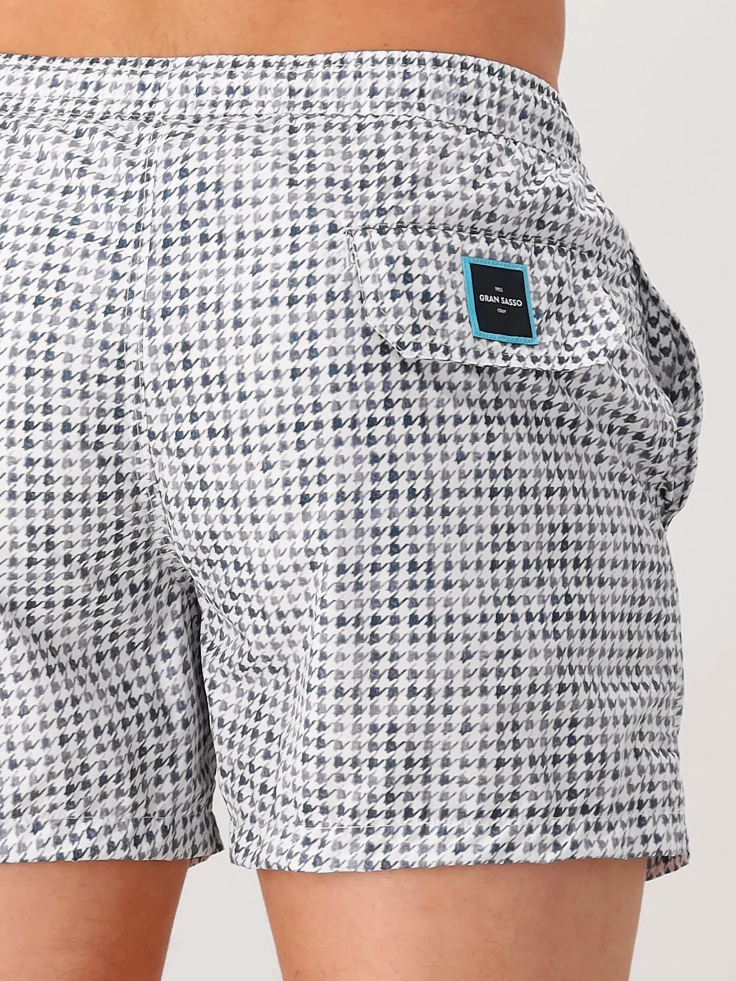 Gran Sasso Zwembroek Wit/Blauw