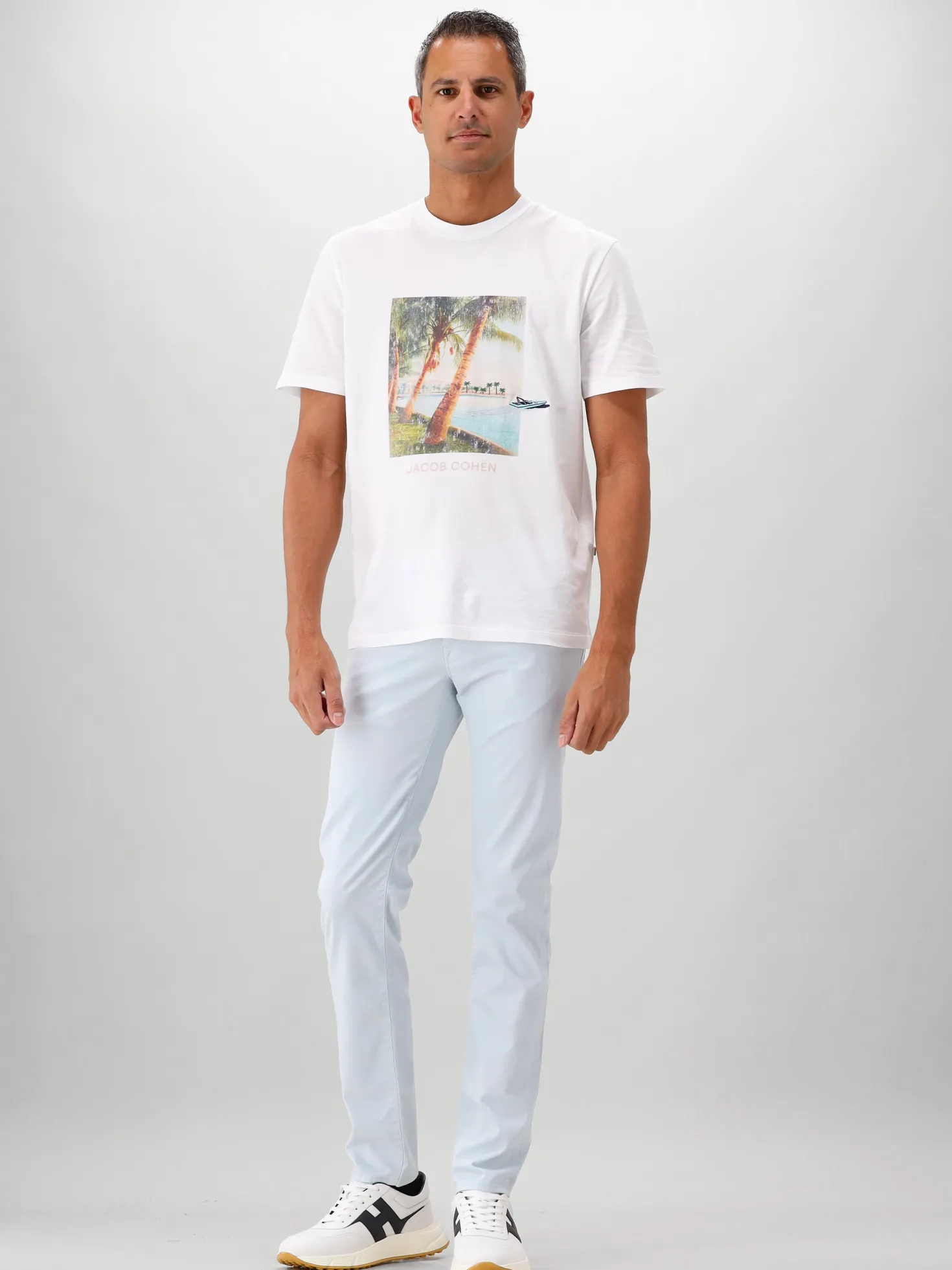 Jacob Cöhen Jeans Blauw Nick Slim X75