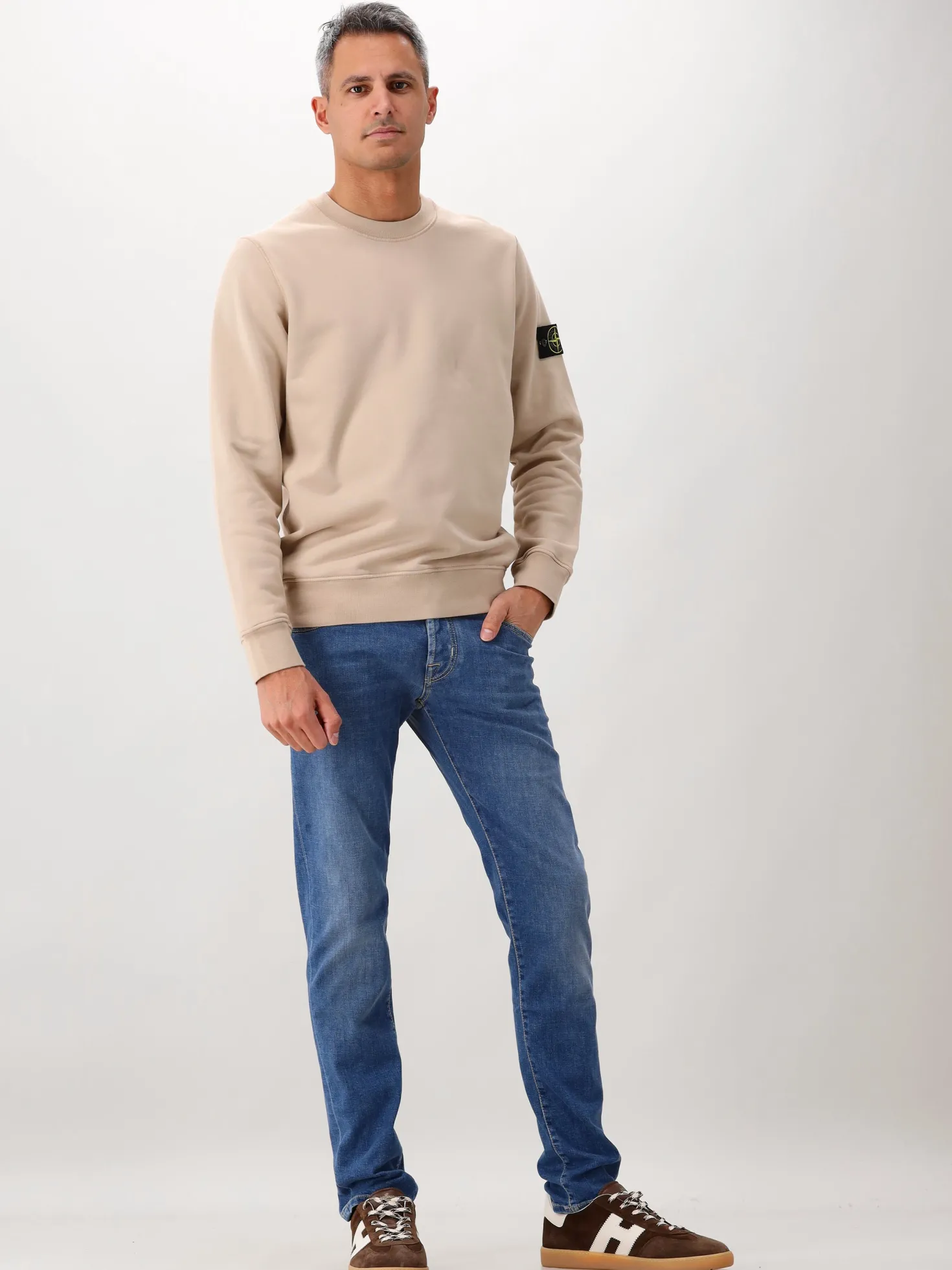 Jacob Cöhen Jeans Blauw Nick Slim 200D