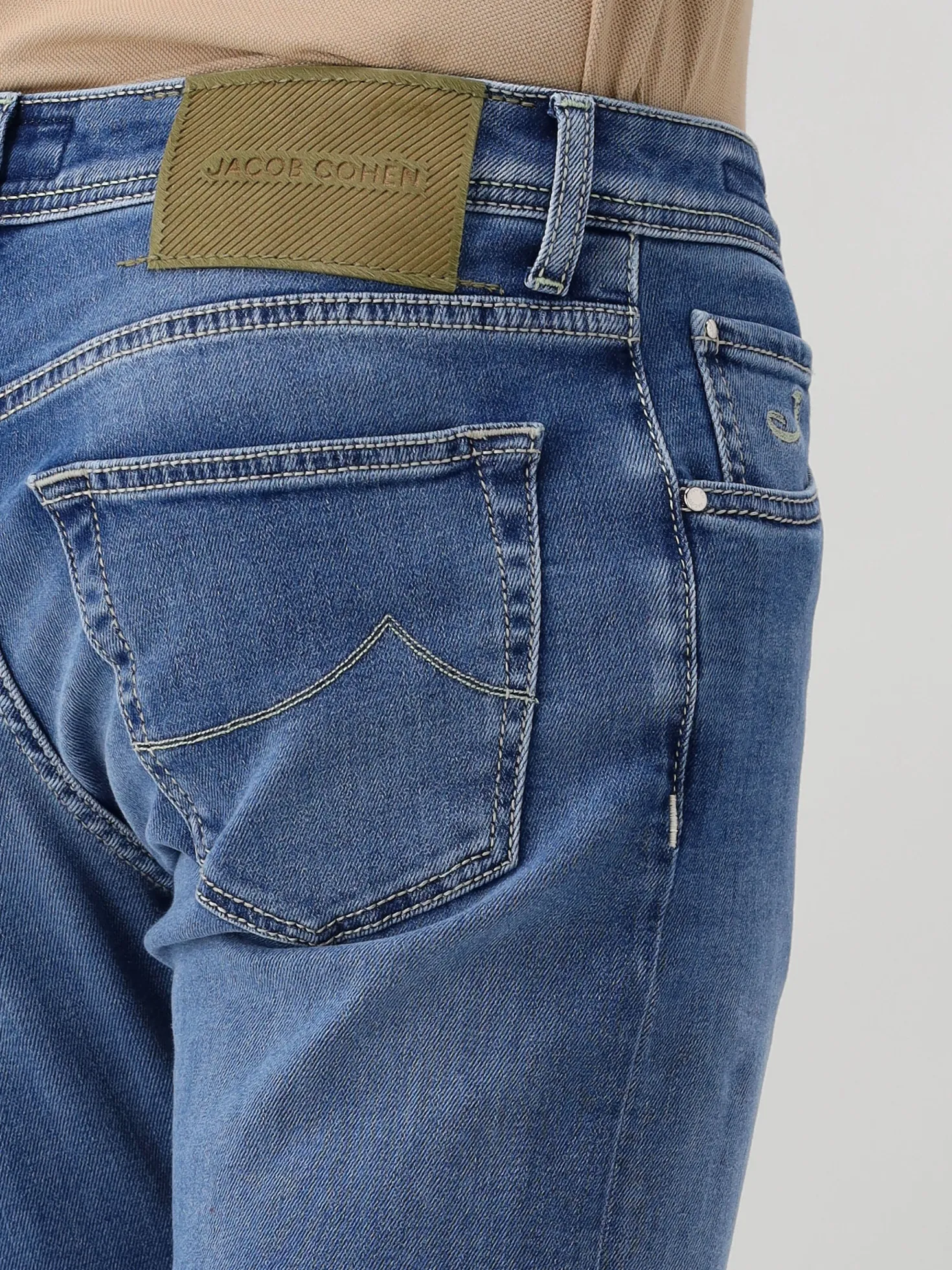 Jacob Cöhen Jeans Blauw Nick Super Slim Fit 200D