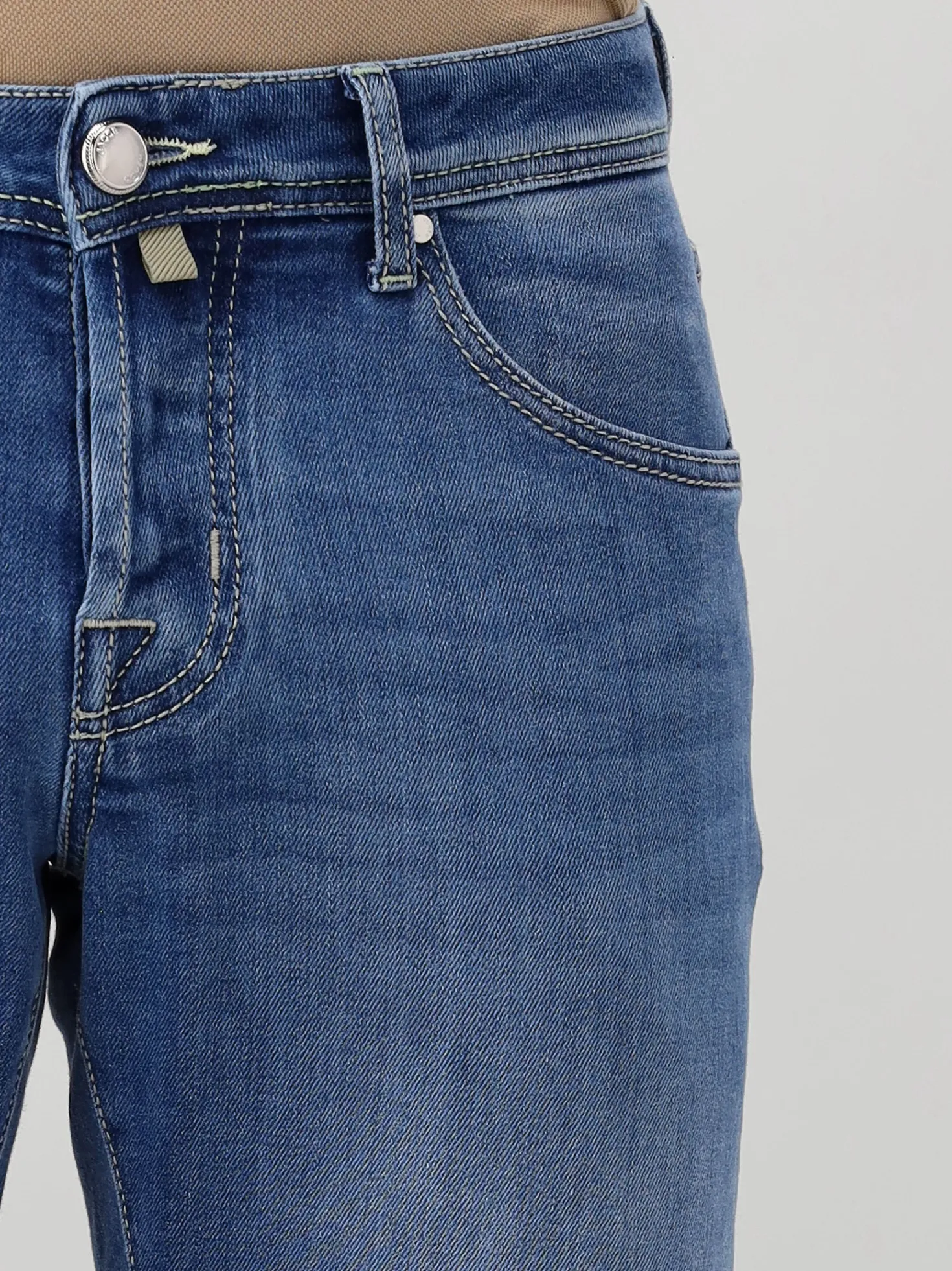 Jacob Cöhen Jeans Blauw Nick Super Slim Fit 200D
