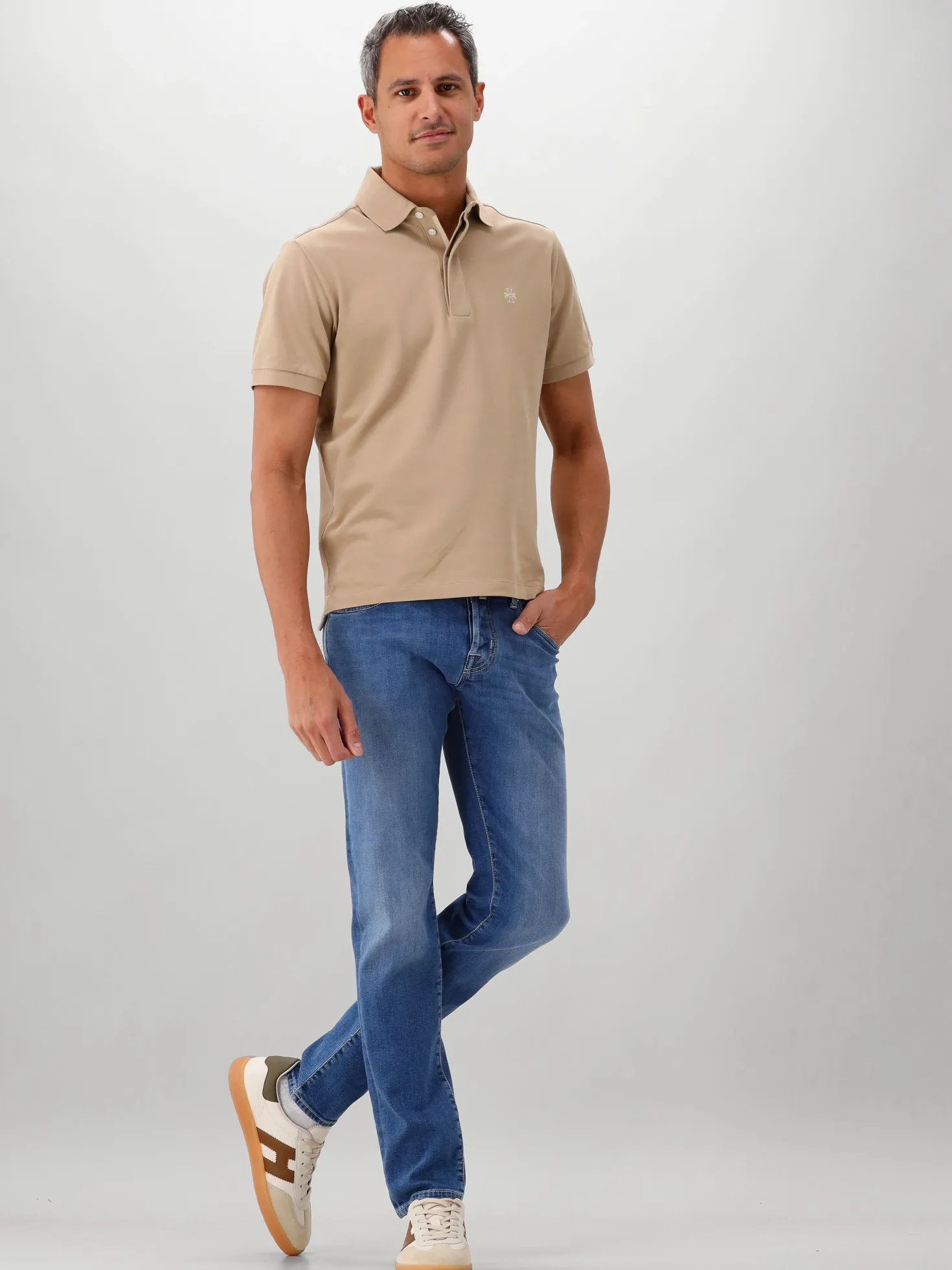Jacob Cöhen Jeans Blauw Nick Super Slim Fit 200D