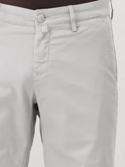Jacob Cöhen Korte Broek Grijs Bob Slim Fit