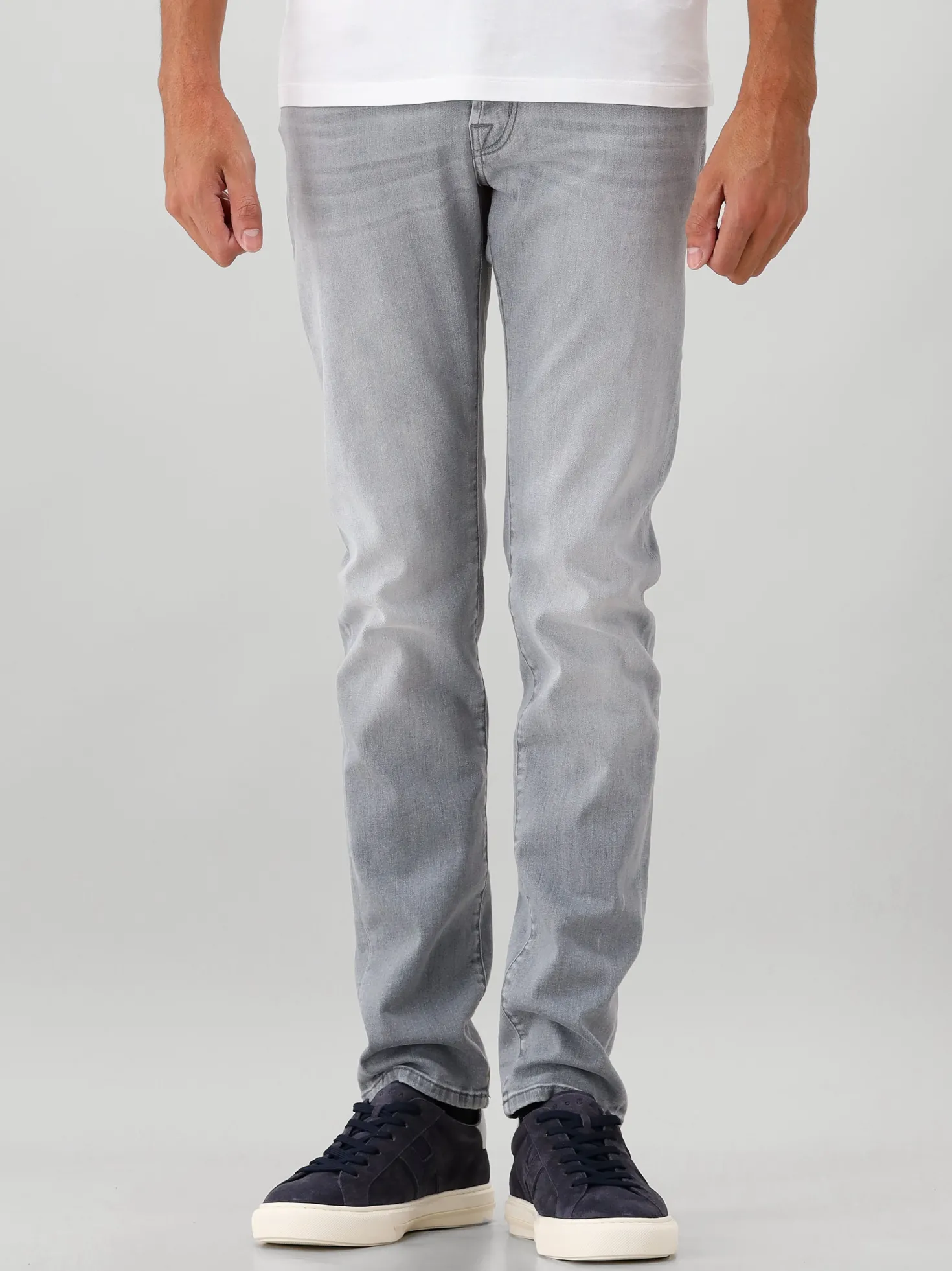 Jacob Cohën Jeans Grijs Nick Slim 900D