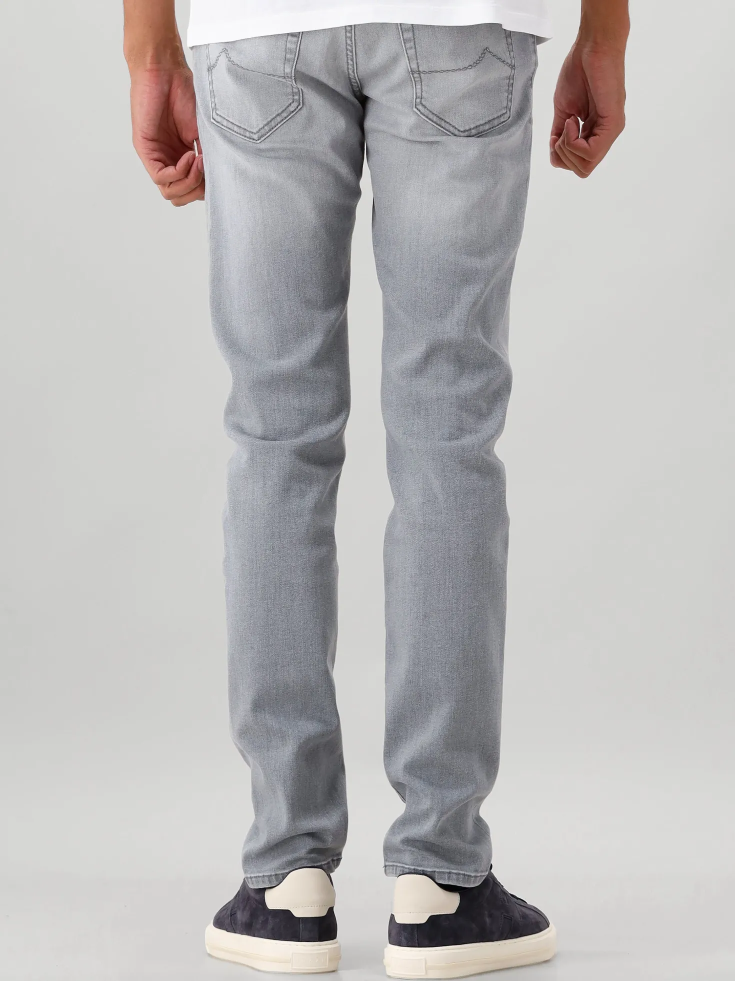 Jacob Cohën Jeans Grijs Nick Slim 900D