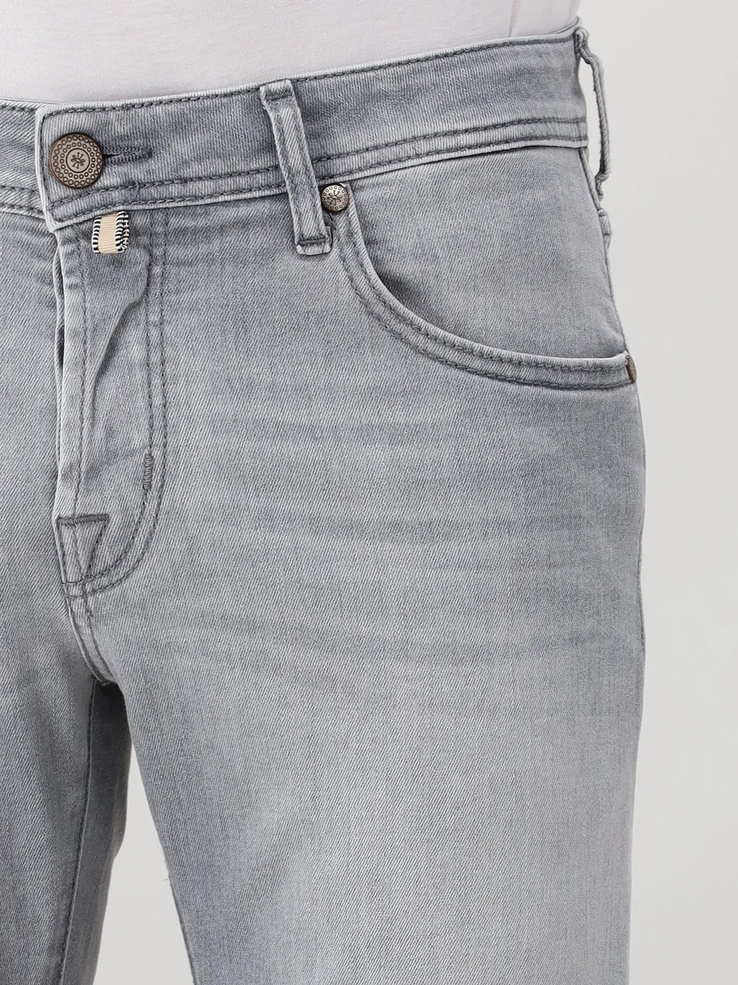 Jacob Cohën Jeans Grijs Nick Slim 900D
