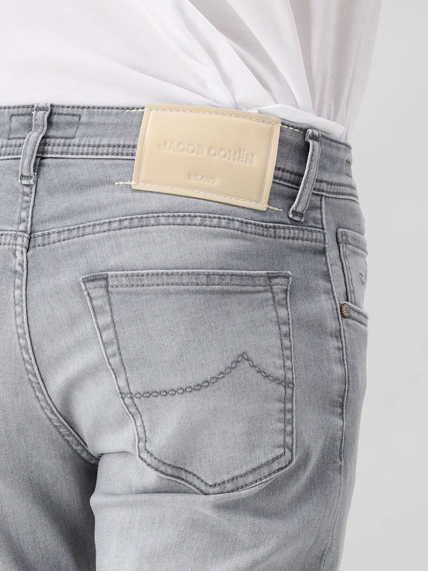 Jacob Cohën Jeans Grijs Nick Slim 900D